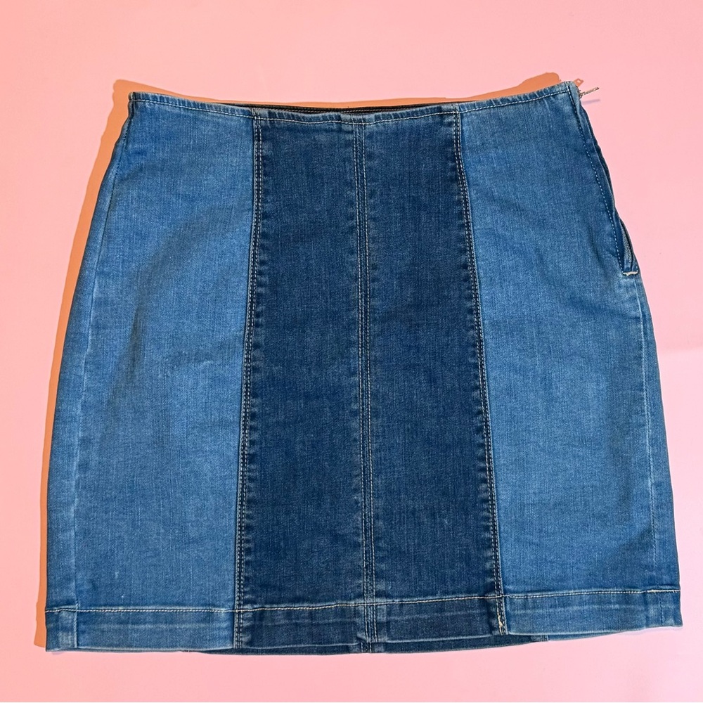 Urban Outfitters Blue Mini Pencil Skirt Casual